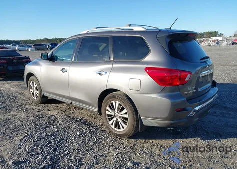 2018 Nissan Pathfinder S z USA, uszkodzony, nr VIN 5N1DR2MN9JC652135